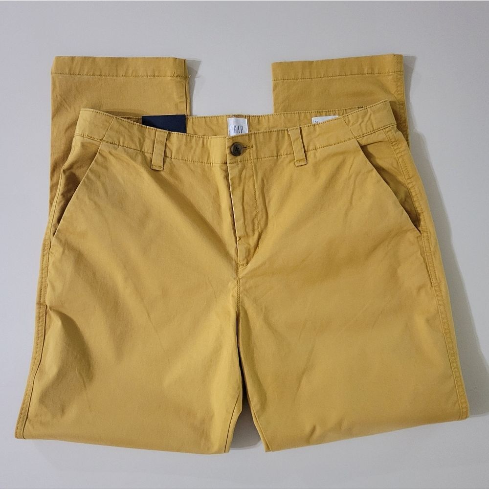 GAP Gold Plate Girlfriend Chino Pants - Picture 5 of 16